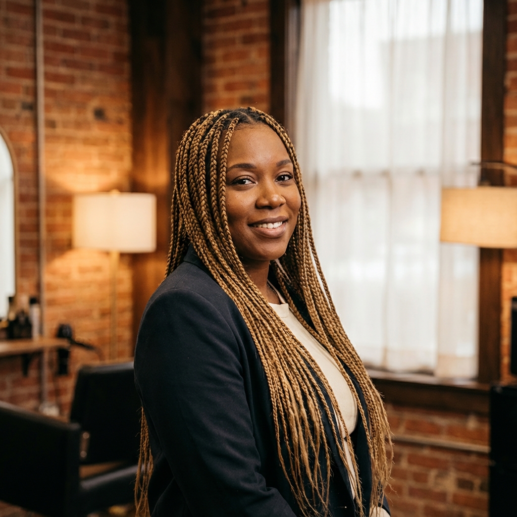 Long Knotless Braids