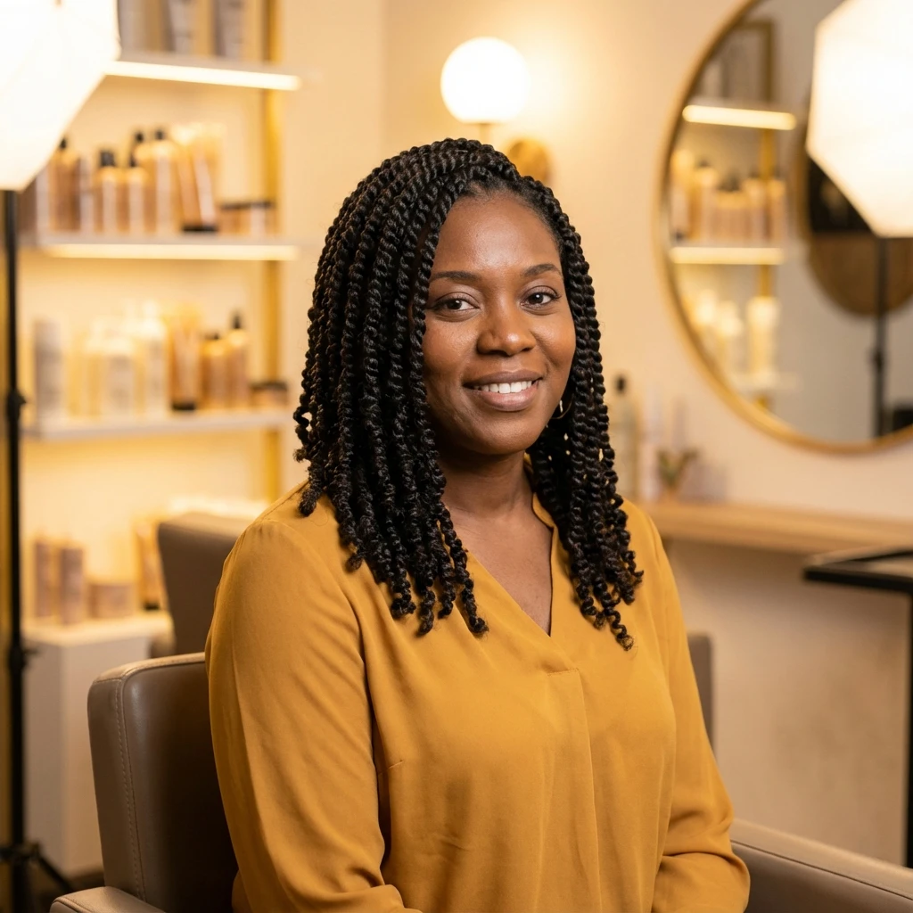 Passion twists protective style - braiding near Raleigh NC